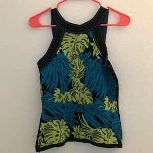 Caché Palm leaves tank